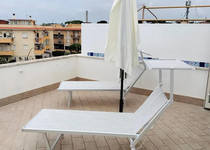 Attichetto Monolocale Vista Mare Terrazzatissimo Asterspace Апартаменты Анцио