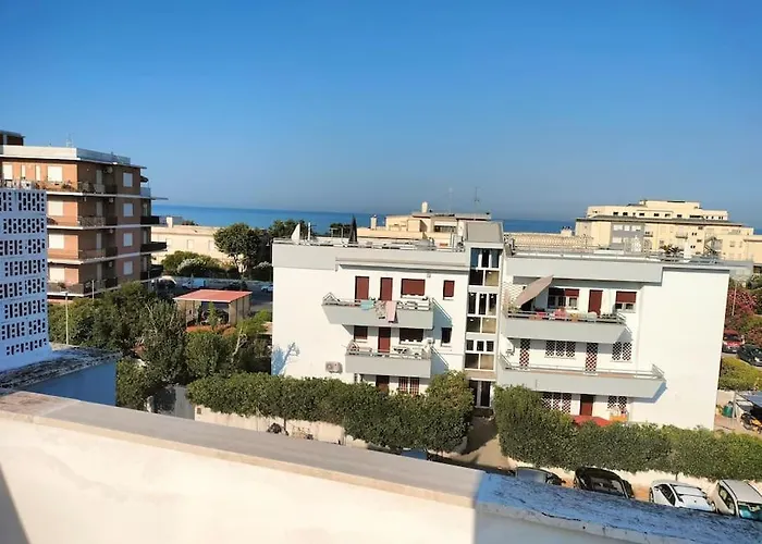 Attichetto Vista Mare Terrazzatissimo Asterspace Διαμέρισμα Άντζιο